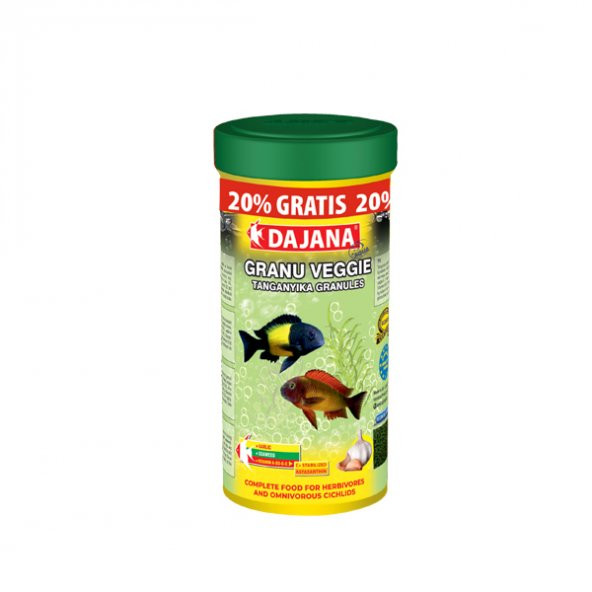 Dajana Granu Veggie Garlic 250 Ml + 50 Ml 150 Gr SKT:12/2025