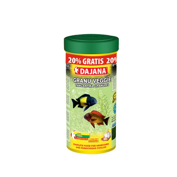 Dajana Granu Veggie Tanganyika Garlic 250Ml+50Ml  150 Gr  SKT:03/2027