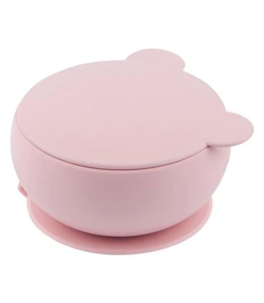 Silikon Kapaklı Kase Pinky Pink - 3