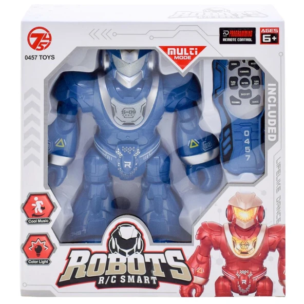 Uzaktan Kumandalı Pilli Robot 25 Cm - 606-13 - 3