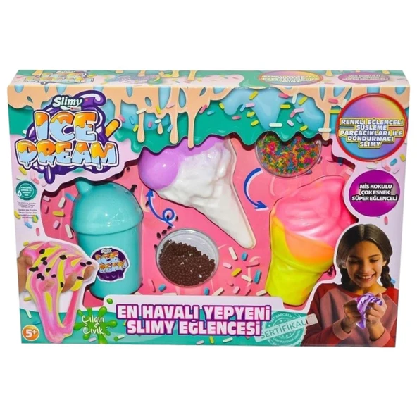 Slimy Dondurma Temalı Set - 33486 - Resim 3