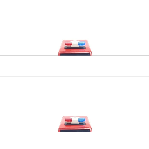 Uzaktan Kumandalı Mercedes Polis Jeep 1:20 Ölçek 18 Cm Kırmızı - 13578-887 - Resim 6