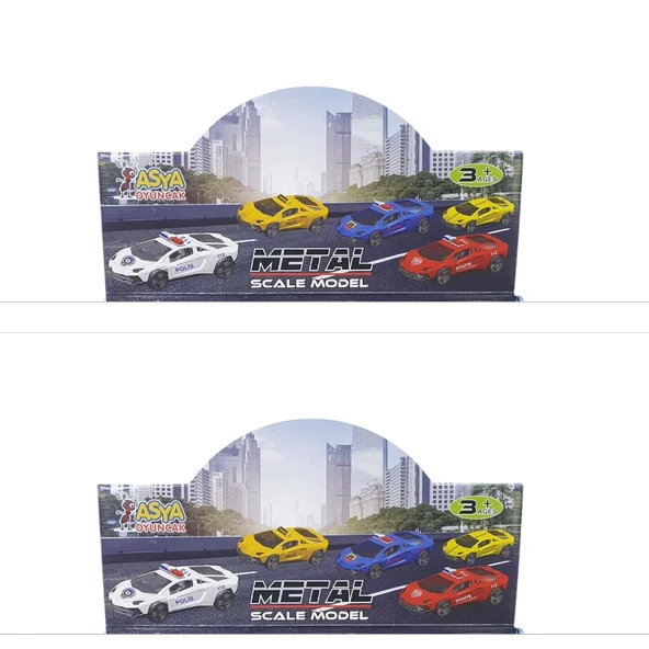 Çek Bırak Metal Araba Lamborgini - ILK004 - Jandarma ürün görseli