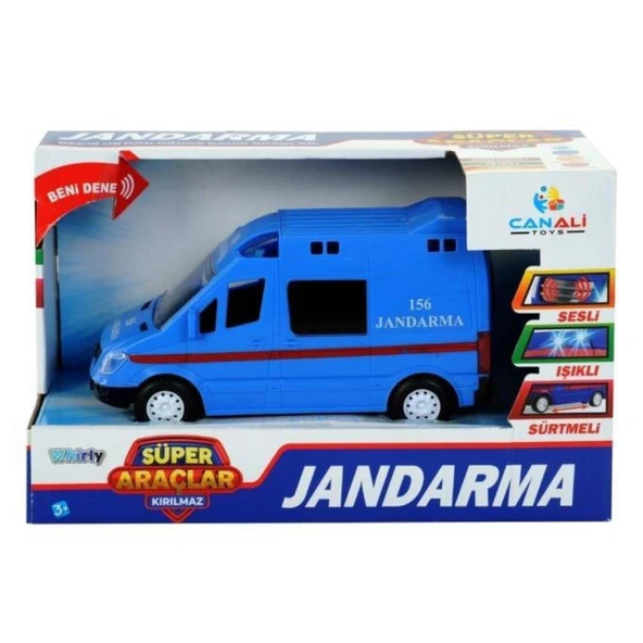 CNL-9999-2 - JANDARMA ÇARPDÖN ISIKLI SESLI PILLI - 3