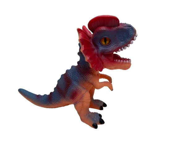 Soft Dinazor Neon Gözlü 24 Cm - LD6206B-Dilophosaurus - 4