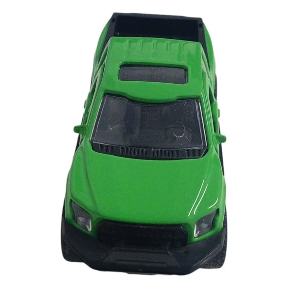 Çek Bırak Metal Arazi Aracı 13 cm - Yeşil - Resim 4