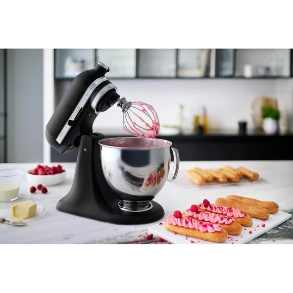 KitchenAid Artisan 5KSM175PSEBK Cast İron Black 4.8L Stand Mikser - 6