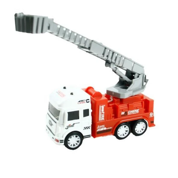 JW567-064 - Sürtmeli İtfaiye Arabası -Merdivenli - Resim 2