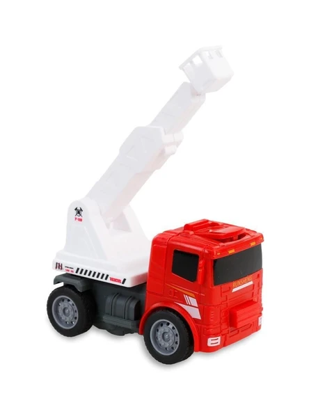 Robota Dönüşen İtfaiye Araçları - Merdivenli - Resim 4