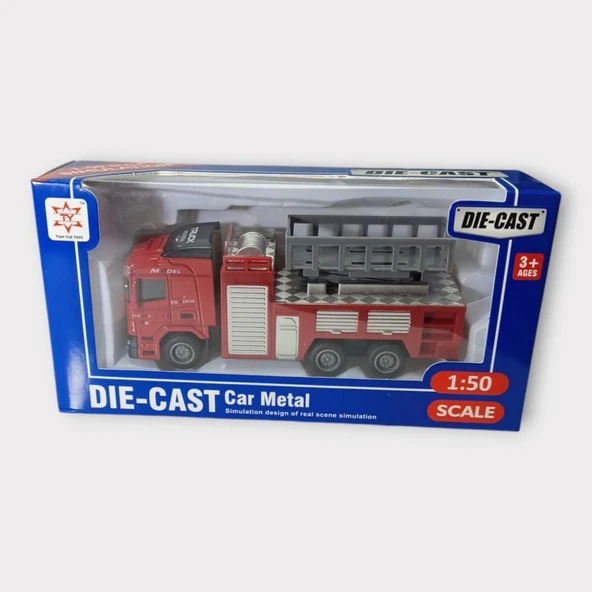 Çek Bırak Metal İtfaiye Araçları - Asansörlü - 5