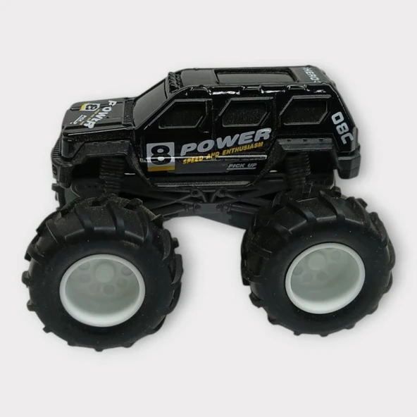 Mini Off-Road Araçlar - Siyah - Resim 4