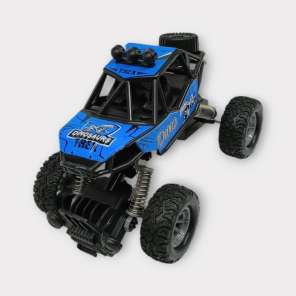 Çek Bırak Cross Buggy Araba - Mavi - Resim 2
