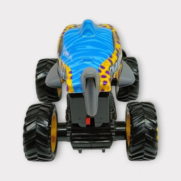 Sürtmeli Buggy Köpekbalığı Araba - Sarı - Resim 6