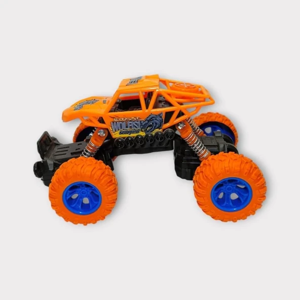 Çek Bırak Cross Buggy Araba 14 Cm - Turuncu - 4