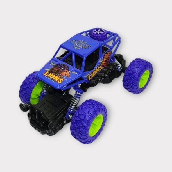 Çek Bırak Cross Buggy Araba 14 Cm - Mor - 3