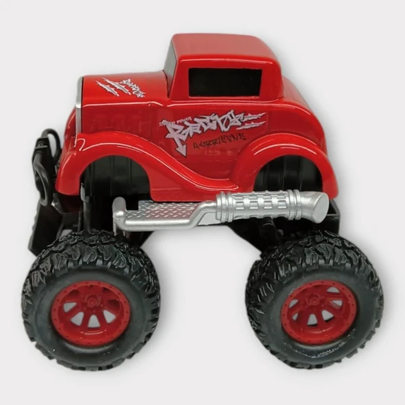 Çek Bırak Cross Buggy Araba - Kırmızı - Resim 4