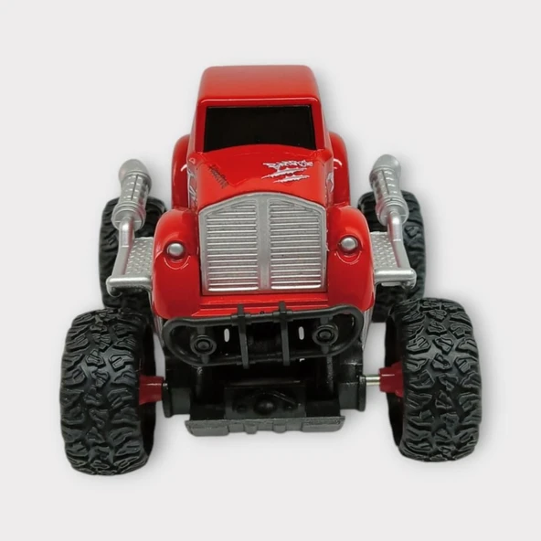 Çek Bırak Cross Buggy Araba - Kırmızı - Resim 5