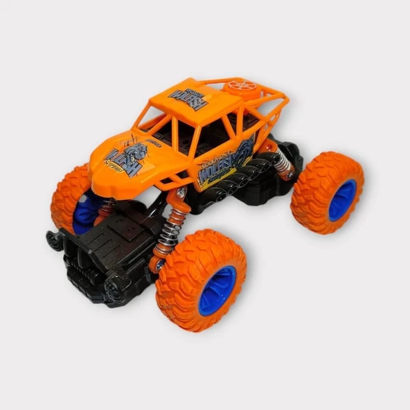 Çek Bırak Cross Buggy Araba 14 Cm - Turuncu - 3