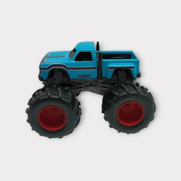 Mini Off-Road Araçlar - Açık Mavi - 4