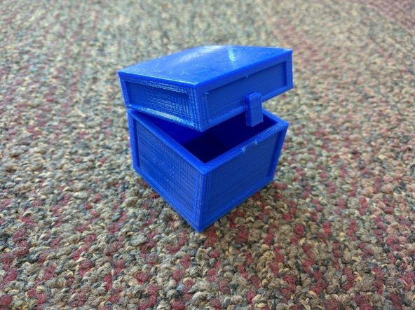 Minecraft Sandık Organik Plastikten Hediyelik Oyun Biblosu - 1
