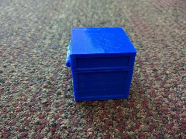 Minecraft Sandık Organik Plastikten Hediyelik Oyun Biblosu - 2
