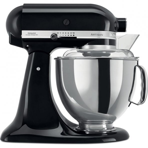Kitchenaid Artisan 5Ksm175pseob Onyx Black 4.8 Litre Stand Mikser