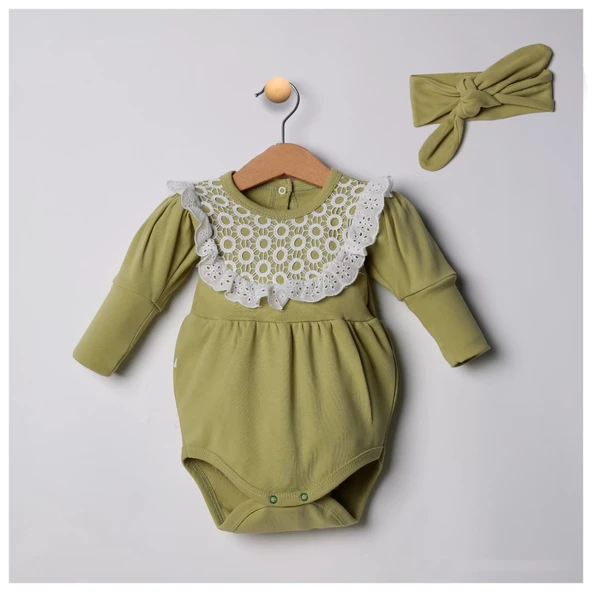 Karpuz Kollu Kız Bebek Tulum - Resim 3