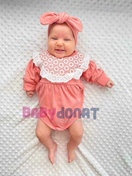 Karpuz Kollu Kız Bebek Tulum - Resim 2