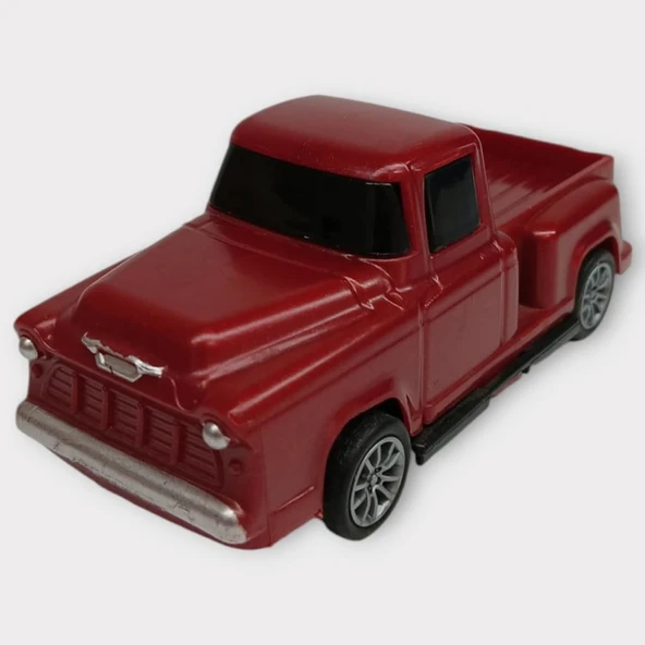 Çek Bırak Arabalar 10 Cm - Kırmızı Pick-Up - 3