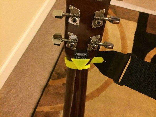 Gitar Kayışı Klipsi Pena Tutuculu Tutucu Askısı Standı Aparatı - 4