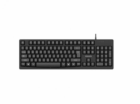 Philips SPK6214 K214 Usb Kablolu Multimedya Q Klavye