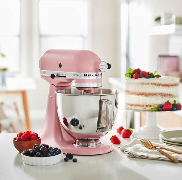 Kitchenaid Artisan 5Ksm175psedr Dried Rose 4.8 Litre Stand Mikser - 5