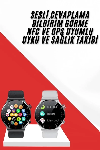 Akıllı Saat Arama Cevaplama Müzik Dinleme GPS Takibi - 2