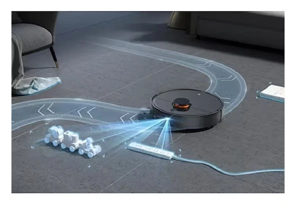 Xiaomi Mi Robot Vacuum Mop 2 Ultra Akıllı Siyah Robot Süpürge - 4