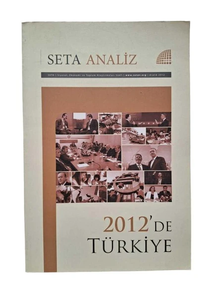SETA ANALİZ - 2012'DE TÜRKİYE / ARALIK 2012 (İKİNCİ EL KİTAP) ürün görseli 1