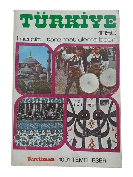 TÜRKİYE 1850 - 2 CİLT (İKİNCİ EL KİTAP) ürün görseli 1