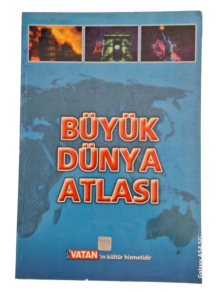 BÜYÜK DÜNYA ATLASI (İKİNCİ EL KİTAP) ürün görseli 1