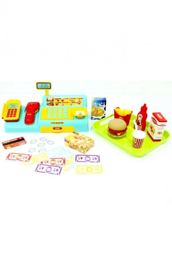 Bayraktar Shop & Joy Ilk Yazar Kasam Burger Menü Seti BP-579 - 2