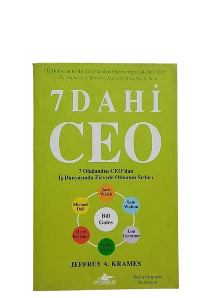 7 DAHİ CEO -  7 OLAĞANDIŞI CEO'DAN İŞ DÜNYASINDA ZİRVEDE OLMANIN SIRLAR (İKİNCİ EL KİTAP)