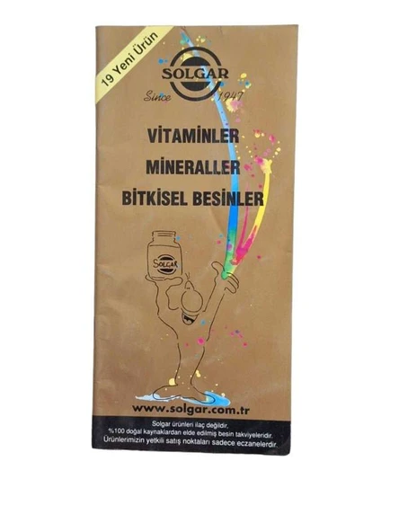 VİTAMİNLER MİNERALLER BİTKİSEL BESİNLER (İKİNCİ EL KİTAP)