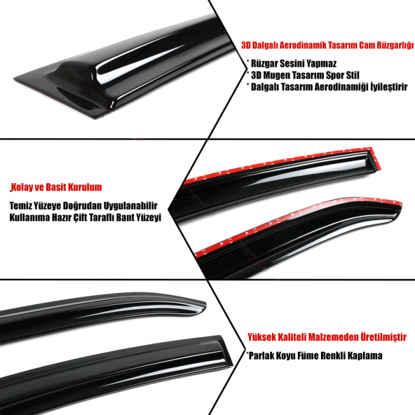 Fıat Fıorıno 2012 Cam Rüzgarlığı  2 Li - Resim 2