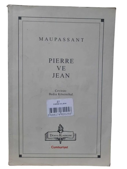 PIERRE VE JEAN (İKİNCİ EL KİTAP) ürün görseli 1