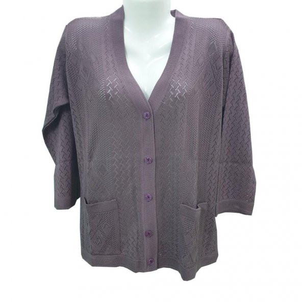 Kollu Bayan Triko hırka - 3