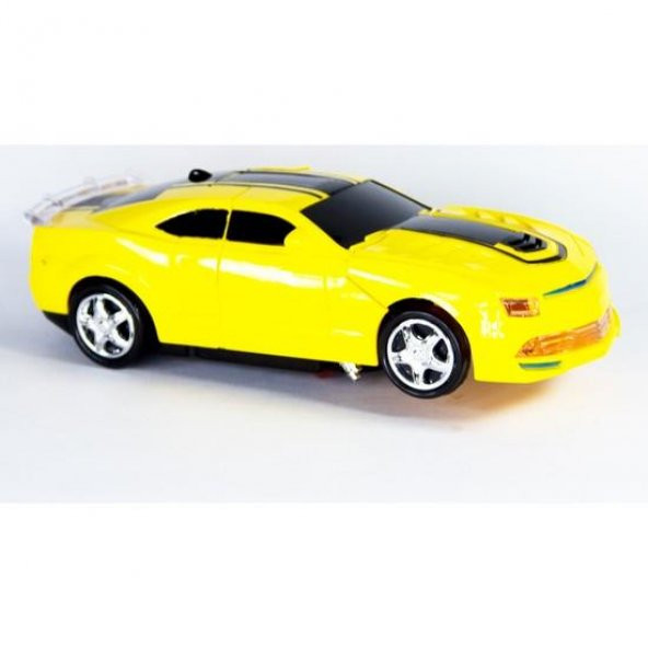 Pasifik Işıklı Pilli Robot Transformens Sports Car 8986 - 8