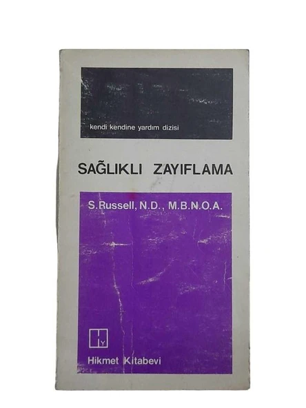 SAĞLIKLI ZAYIFLAMA (İKİNCİ EL KİTAP)
