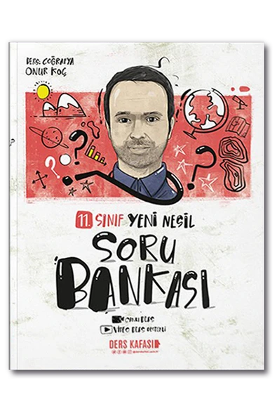 11. Sınıf Yeni Nesil Coğrafya Soru Bankası Ders Kafası Hijyenik Kitap ürün görseli