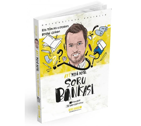 AYT Yeni Nesil Türk Dili ve Edebiyatı Soru Bankası Ders Kafası Hijyenik Kitap ürün görseli