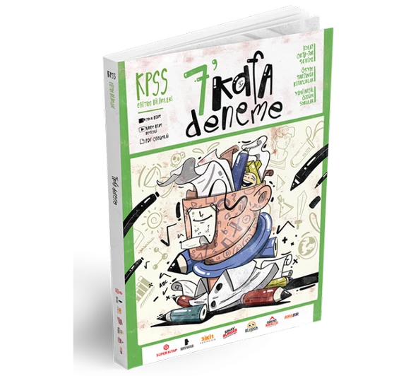 Süper Kitap KPSS Eğitim Bilimleri PDF Çözümlü 7 Kafa Deneme ürün görseli