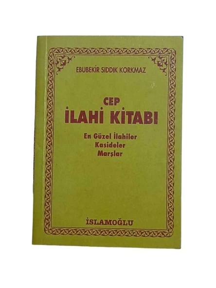 CEP İLAHİ KİTABI (İKİNCİ EL KİTAP)