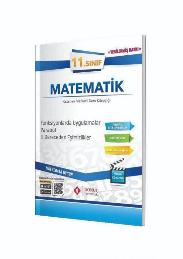 11.Sınıf Matematik Fonksiyonlarda Uygulamalar Fasikülü Sonuç Yayınları - 1